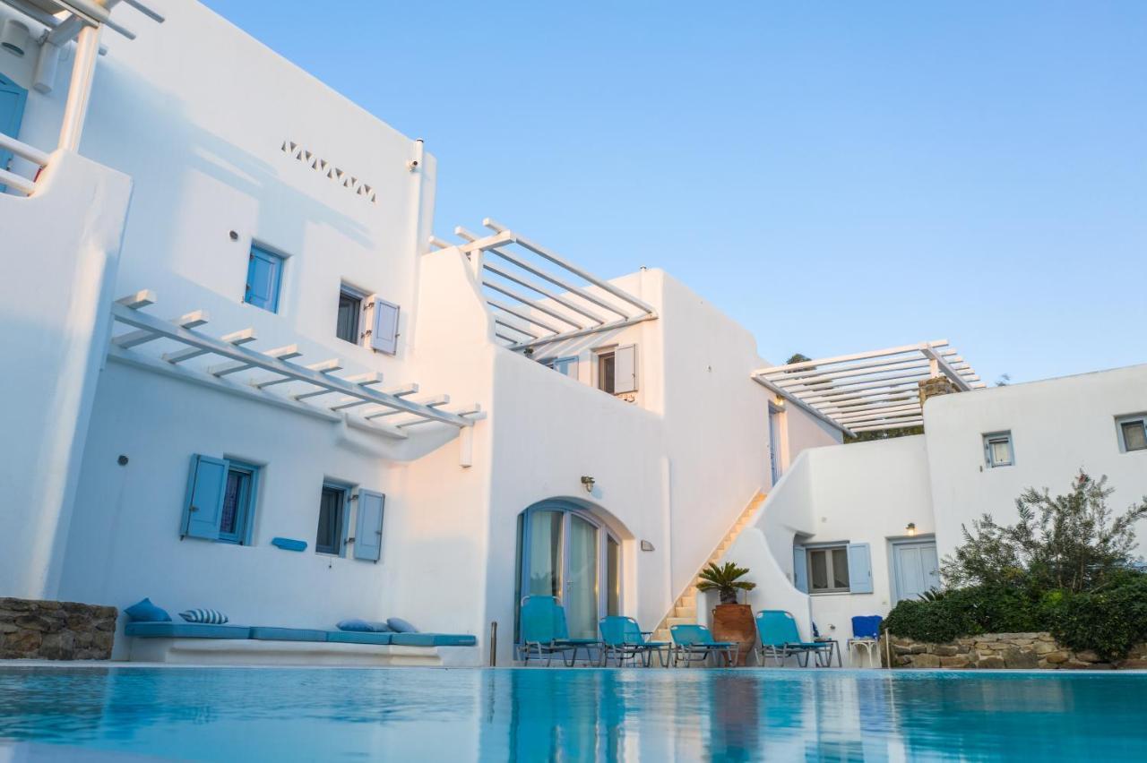 Ivi Mykonean Suites Mimoza Ornos Beach Exterior foto