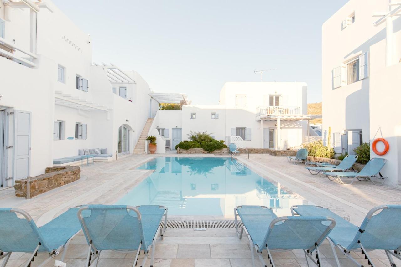 Ivi Mykonean Suites Mimoza Ornos Beach Exterior foto