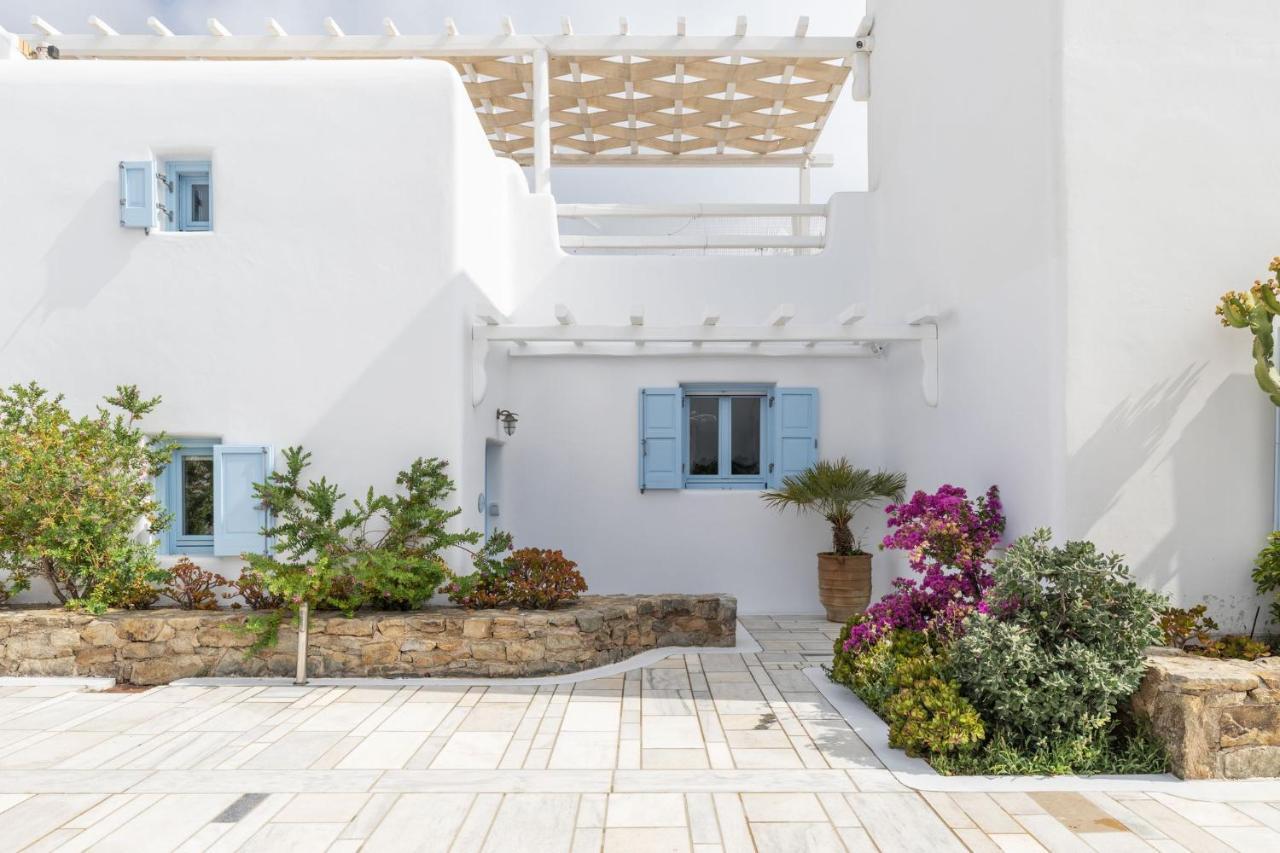 Ivi Mykonean Suites Mimoza Ornos Beach Exterior foto