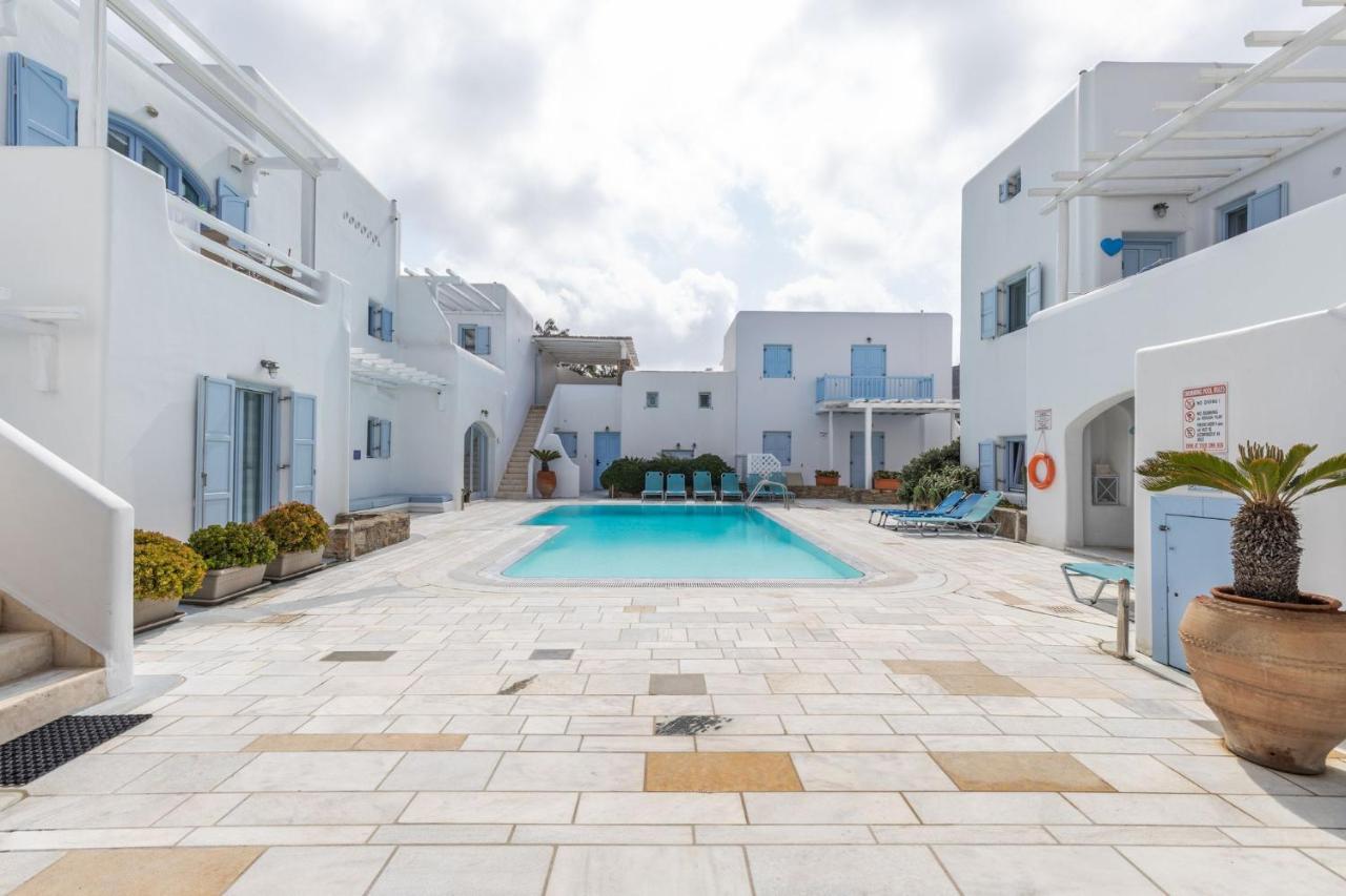 Ivi Mykonean Suites Mimoza Ornos Beach Exterior foto
