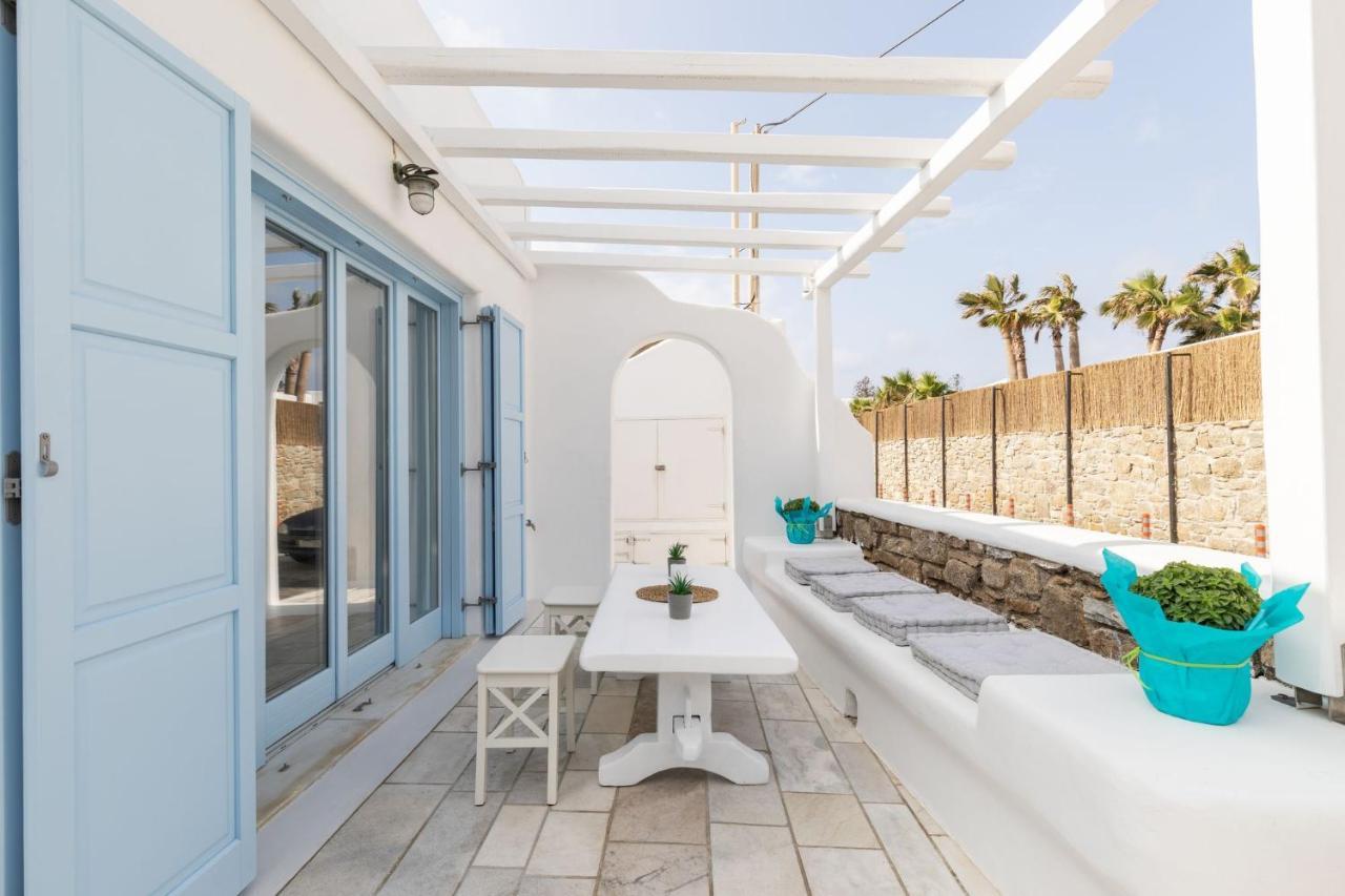 Ivi Mykonean Suites Mimoza Ornos Beach Exterior foto