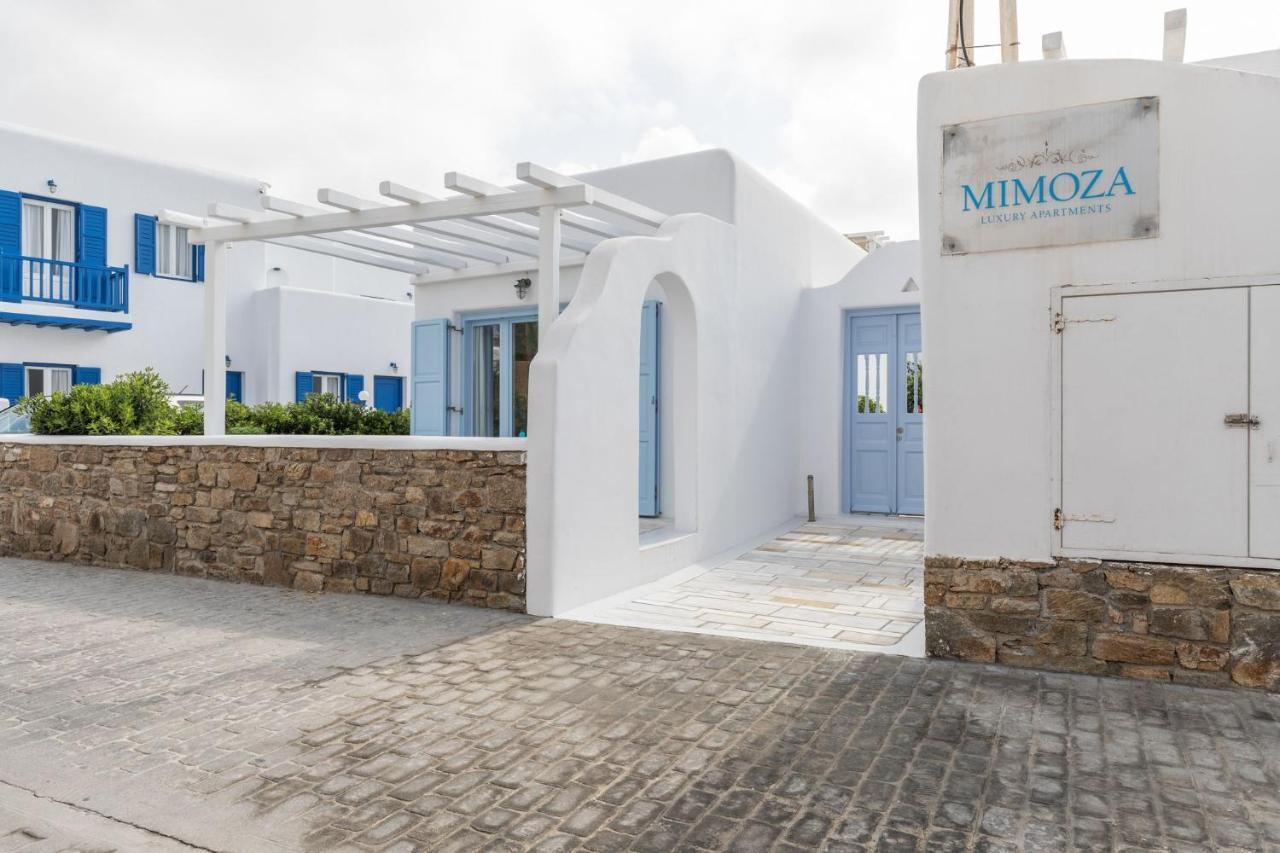 Ivi Mykonean Suites Mimoza Ornos Beach Exterior foto